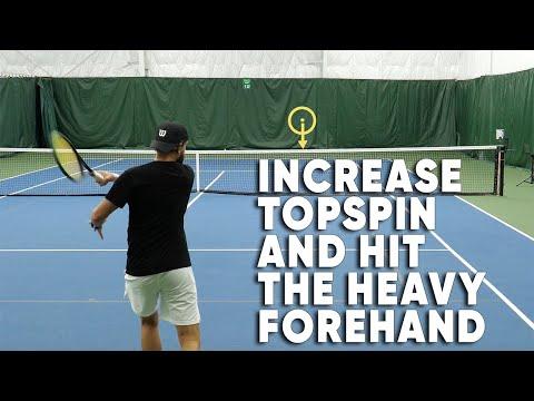 Embedded thumbnail for How To Increase Topspin And Hit The Heavy Forehand - Tennis Lesson