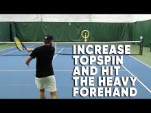 Embedded thumbnail for How To Increase Topspin And Hit The Heavy Forehand - Tennis Lesson